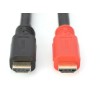 Digitus | High Speed HDMI Cable with Signal Amplifier | Black/Red | HDMI Male (type A) | HDMI Male (type A) | HDMI to HDMI | 10 m