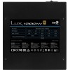 Aerocool LUX1000 PC Power Supply 1000W 80 Plus Gold 90% Efficiency Black