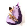 Sako bag pouffe Unicorn purple-light purple XXL 140 x 100 cm