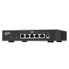 QNAP | 5 port 2.5Gbps Auto Negotiation (2.5G/1G/100M) | QSW-1105-5T | Unmanaged | Desktop | Gigabit Ethernet (copper) ports quantity 5