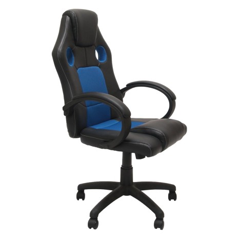 Topeshop FOTEL ENZO NIEB-CZAR office/computer chair Padded seat Padded backrest