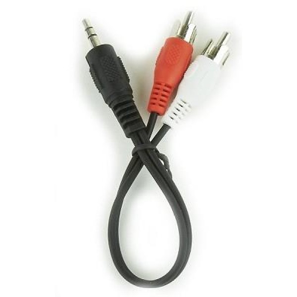 CABLE AUDIO 3.5MM TO 2RCA 0.2M/CCA-458/0.2 ...