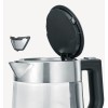 Severin WK 3468 electric kettle 1 L 2200 W Black, Stainless steel, Transparent