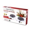 Esperanza EKH010W Adjustable electric cooker, 2 heating fields, white