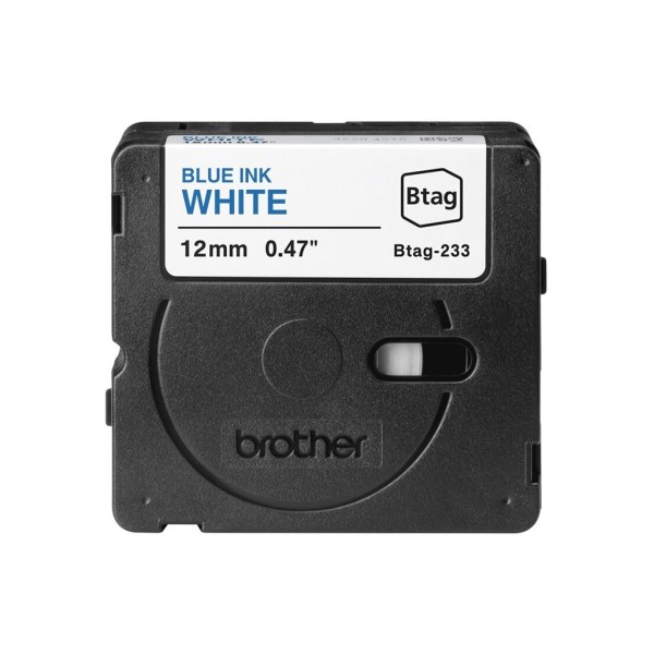 Brother BTAG-233 | Blue on White ...