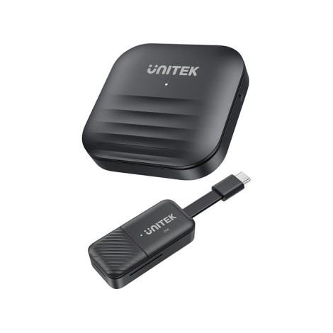 UNITEK V1184A01 AV extender AV transmitter & receiver Black
