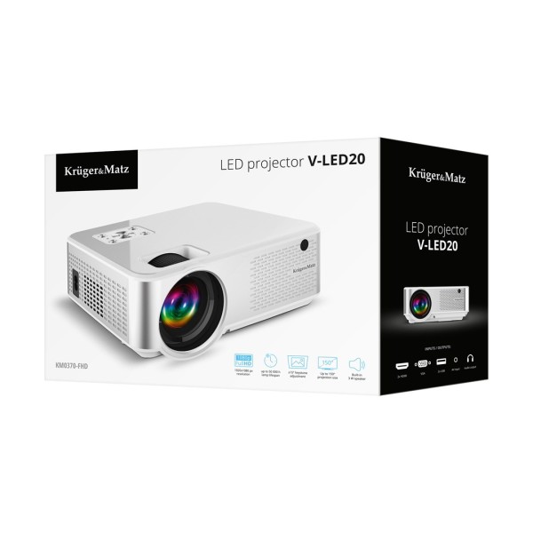 Kruger & Matz V-LED20 projector LED ...
