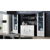 Cama living room sideboard UNI black/white gloss