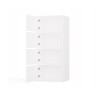 ALMA WHITE CHEST OF DRAWERS