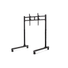 Next Level Racing Floor stand | Round Tube Freestanding Single Monitor Stand | Up to 65 