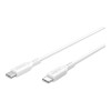 Goobay USB-C Silicone Cable, 1.5 m, white | Goobay