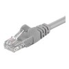 Patch Cable | 68449 CAT 6 U/UTP | PVC AWG 24/7 | Cable length: 15 m | Grey