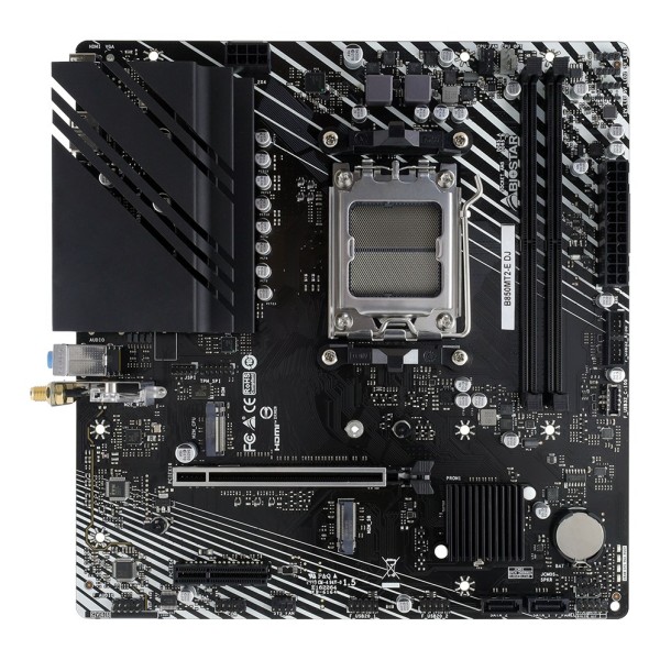 Mainboard|BIOSTAR|AMD B850|SAM5|Micro-ATX|1xPCI-Express 4.0 4x	|1xPCI-Express 4.0 16x|2xM.2|1xHDMI|1xDisplayPort|6xUSB ...