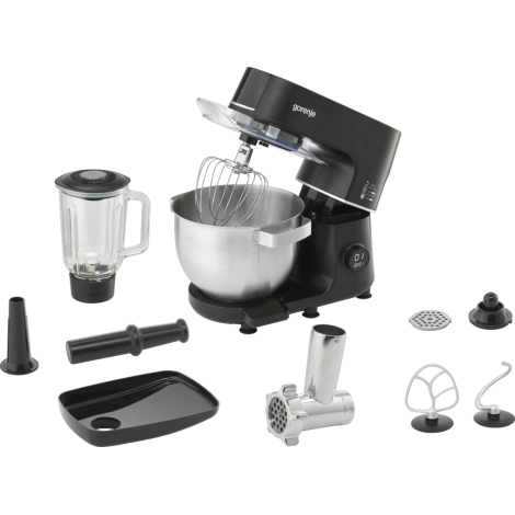 Gorenje | Kitchen Machine | MMC1000SCB | 1000 W | Number of speeds 12 | Bowl capacity 6 L