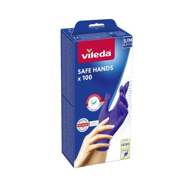 VILEDA Safe Hands – nitrile gloves ...