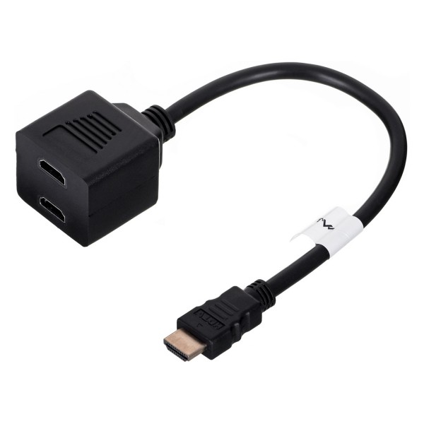 Lanberg AD-0019-BK video splitter HDMI 2x ...