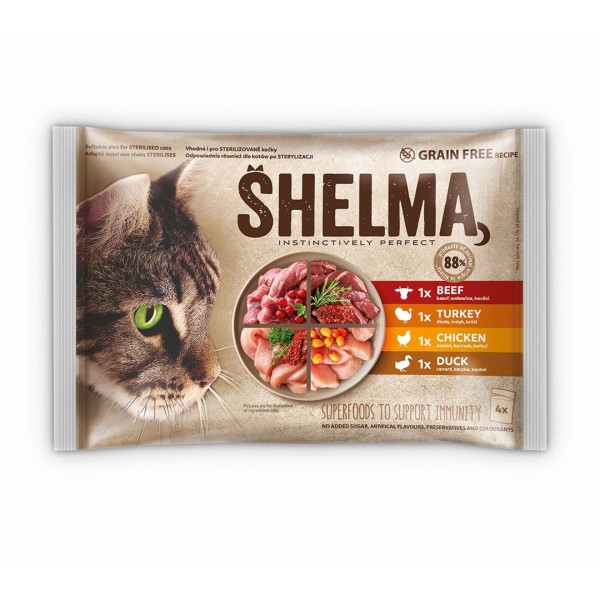 SHELMA Rich in chicken, turkey, beef ...