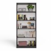 BOOKCASE 80 CM ANTHRACITE