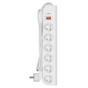 Belkin E-Series 6 Socket, 1-Metre SurgeStrip White 6 AC outlet(s) 230 V 1 m