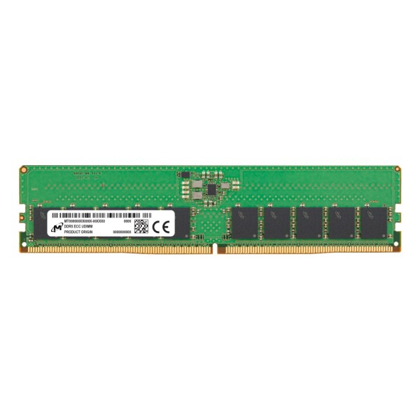 Micron ECC UDIMM DDR5 16GB 1Rx8 ...
