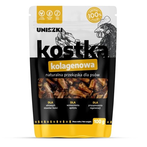 UNISZKI Collagen cube - dog treat - 100g