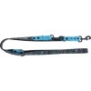 KERBL Lima Dog Leash - Blue-Black - 200cmx25mm