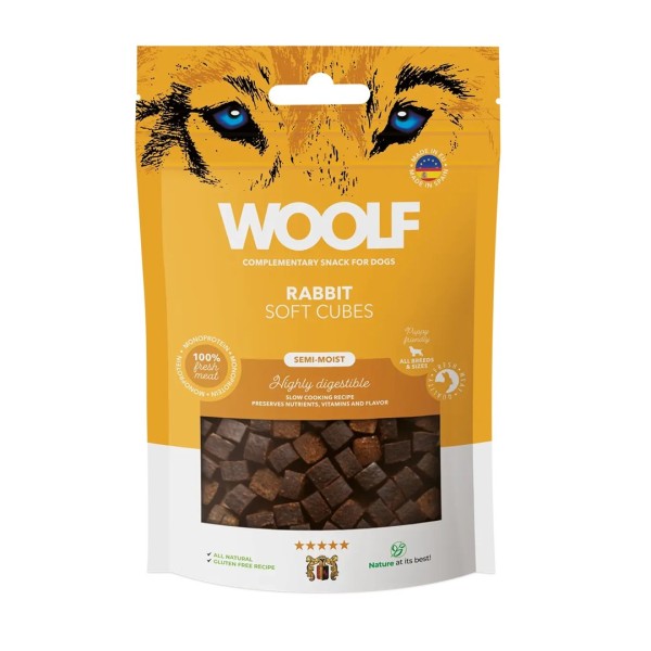 WOOLF SOFT CUBES RABBIT MONOPROTEIN przysmak ...