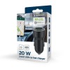 MOBILE CHARGER CAR USB 2PORT/TA-UC-A2PDQC20-CAR-01 GEMBIRD