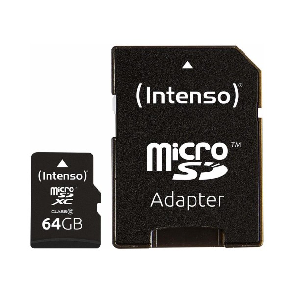 MEMORY MICRO SDXC 64GB C10/W/ADAPTER 3413490 ...