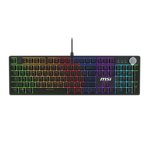KEYBOARD GAMING BLACK US/FORGE GK310 RED ...
