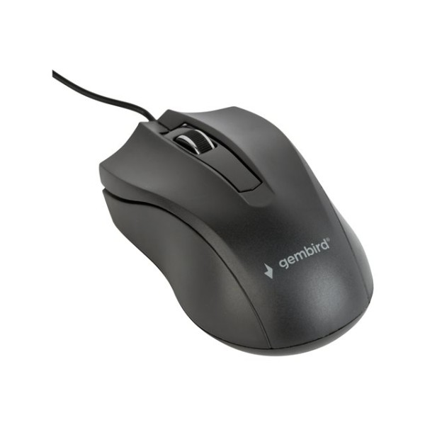 MOUSE USB OPTICAL/BLACK MUS-3B-01 GEMBIRD