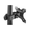 Digitus | Desk Mount | Adjustable Height, Rotate, Swivel | Black
