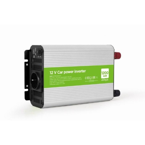 POWER INVERTER CAR 12V 1200W/EG-PWC1200-01 GEMBIRD