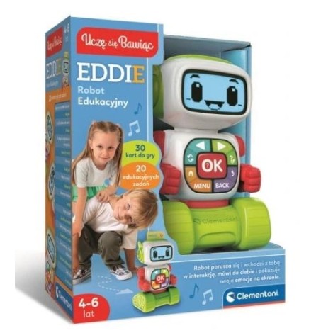 Clementoni EDUKACYJNY ROBOT EDDIE