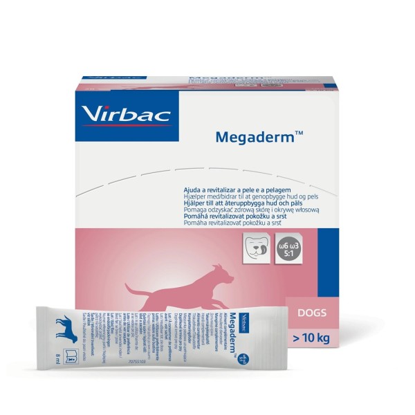 VIRBAC Megaderm fatty acids supporting skin ...