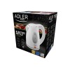 Adler | Kettle | AD 1207 | Standard | 2000 W | 1.5 L | Plastic | 360° rotational base | White