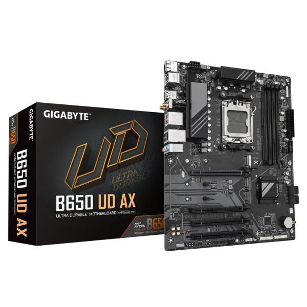 Mainboard|GIGABYTE|AMD B650|SAM5|ATX|Memory DDR5|Memory slots 4|1xPCI-Express 16x|3xPCI-Express ...