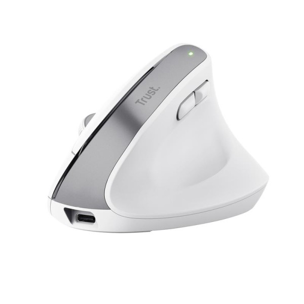 MOUSE USB OPTICAL WRL BAYO+/ERGONOMIC WHT ...