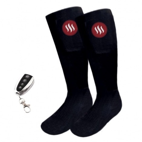 Glovii GQ2M sock Unisex Athletic socks Black 1 pair(s)