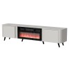 Cama Volare RTV cabinet 200 x 39 x 49 cm cashmere + fireplace