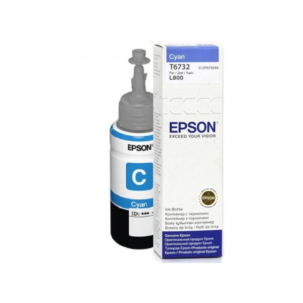 EPSON 5LB T6732 CYAN INK BOTTLE ...