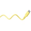 Goobay USB-C Silicone Cable, 1.5 m, yellow