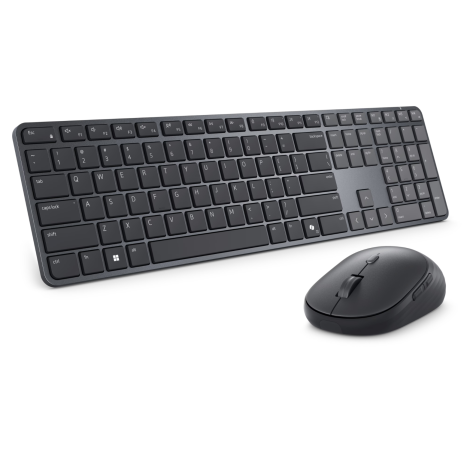 Dell Pro 7 Slim Keyboard and Mouse | KM726 | Keyboard and Mouse Set | Wireless | Mouse included | US International | Bluetooth | Black