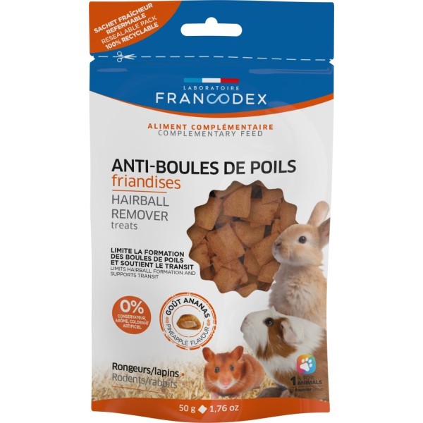 FRANCODEX Anti-Hooking Treats - Rabbit treat ...