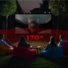 Maclean projection screen, 150", 330x187cm, 25mm 16:9 border, tension hooks, MC-167
