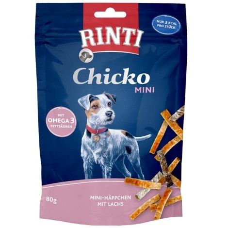 RINTI Chicko Mini Chicken and salmon - dog treat - 80g