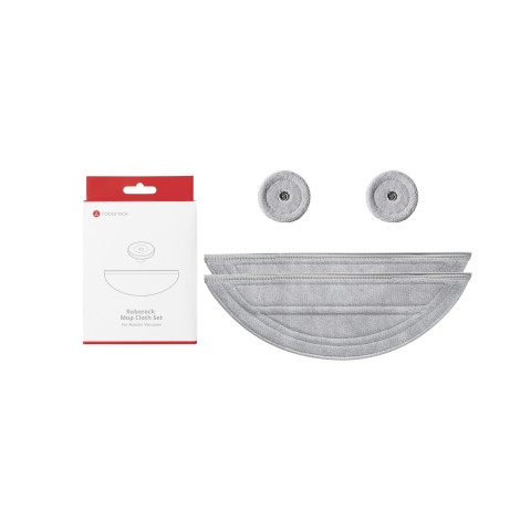 Vacuum Cleaner Accessory|ROBOROCK|Mop Cloth Set|For Saros0 10/Saros5 10/Saros0 10(R&D)/Saros5 10(R&D)|8.02.0400