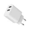 CHARGER USB UNIVERSAL WHITE/2P TA-UC-2A12-01 GEMBIRD