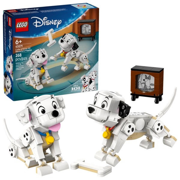 LEGO DISNEY 43271 Lucky & Penny ...