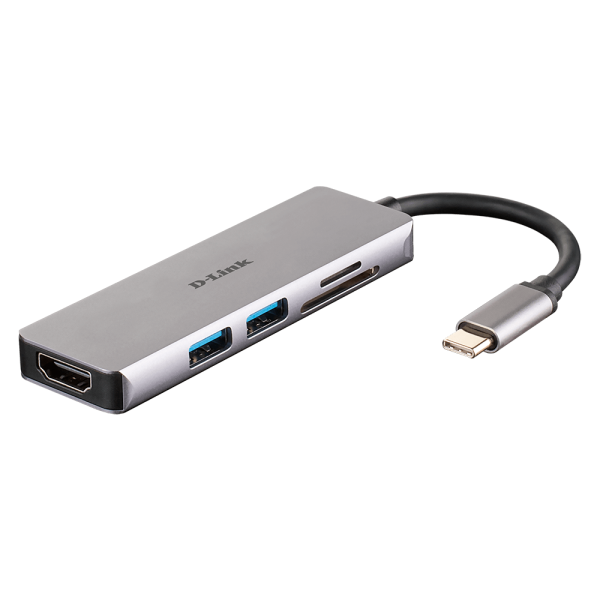 D-Link | 5-in-1 USB-C™ Hub with ...